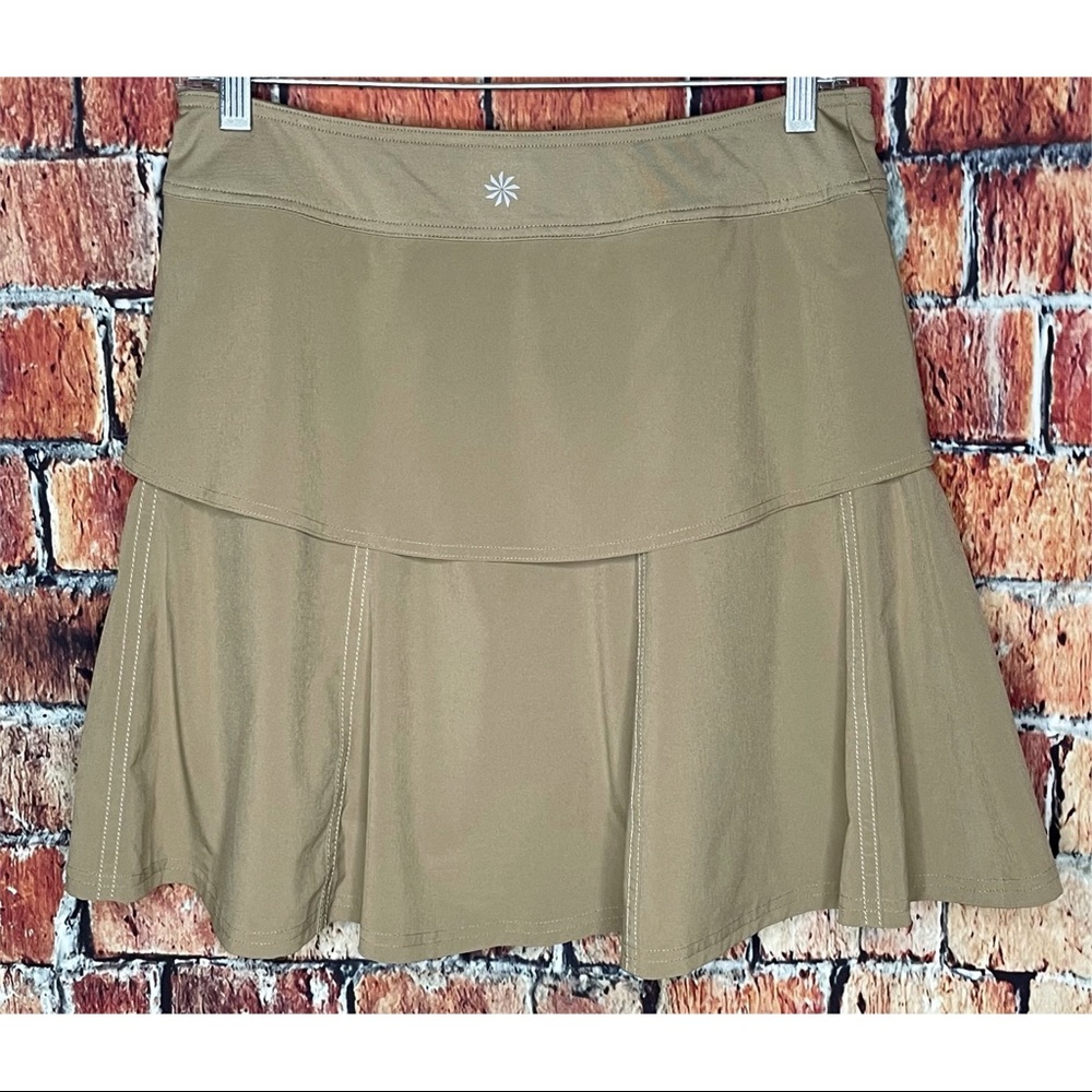 Athleta Side Ruched Wherever Skort Skirt Shorts - Picture 3 of 5